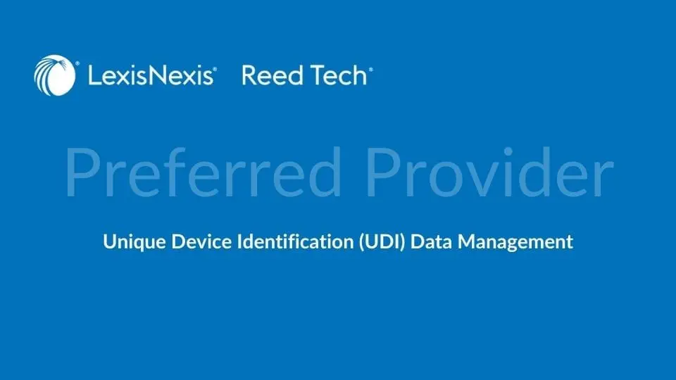 Reed Tech Selected by The Vision Council as the full-service solution for UDI