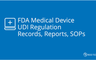 Reference Checklist: FDA Medical Device UDI Regulation Records, Reports, SOPs