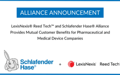 LexisNexis® Reed Tech™ and Schlafender Hase® Alliance Provides Mutual Customer Benefits for Pharmaceutical and Medical Device Companies