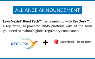 LexisNexis Reed Tech teams up with RegDesk, a leading regulatory information management platform